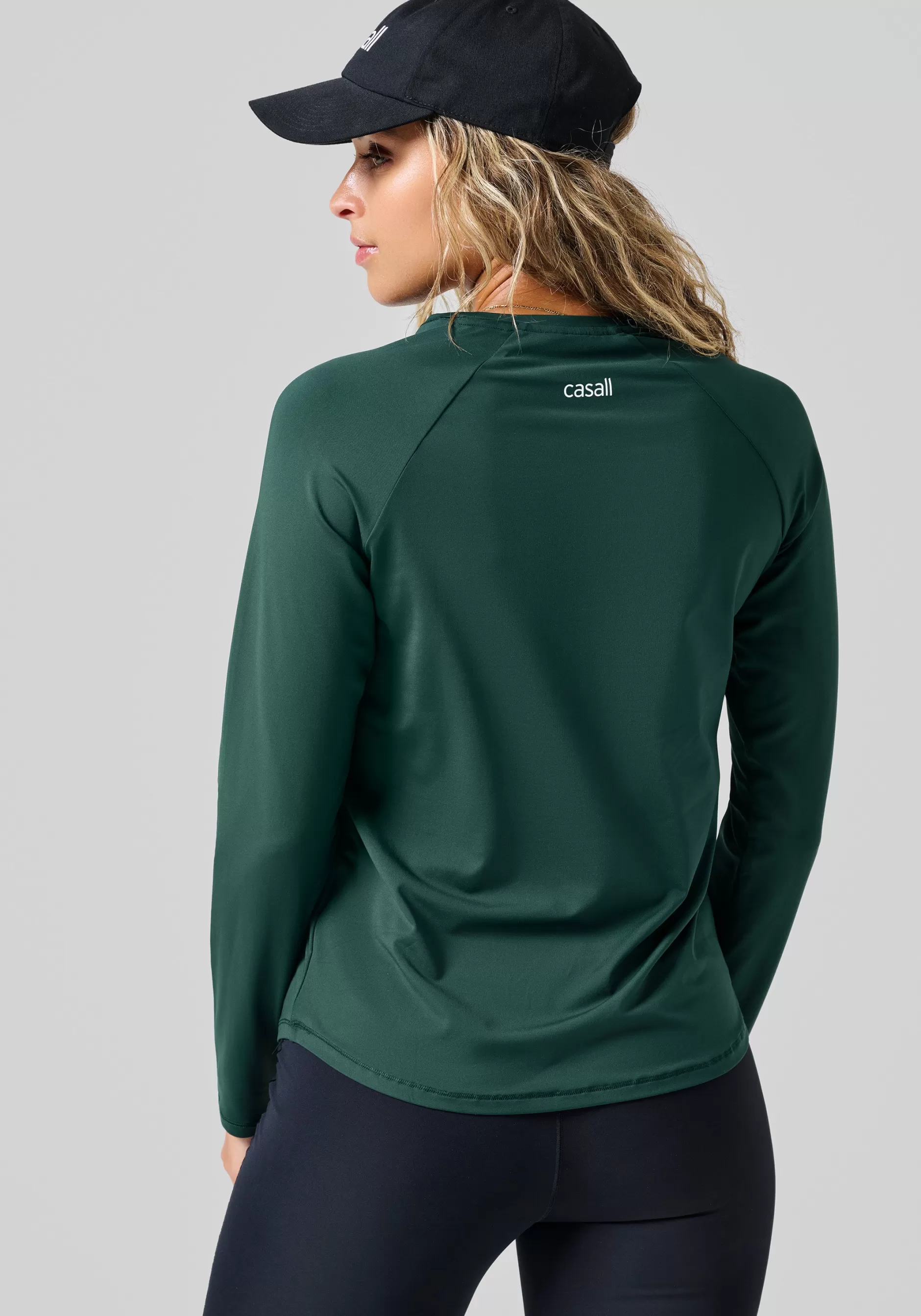 New Casall Essential Long Sleeve - Dark Pine