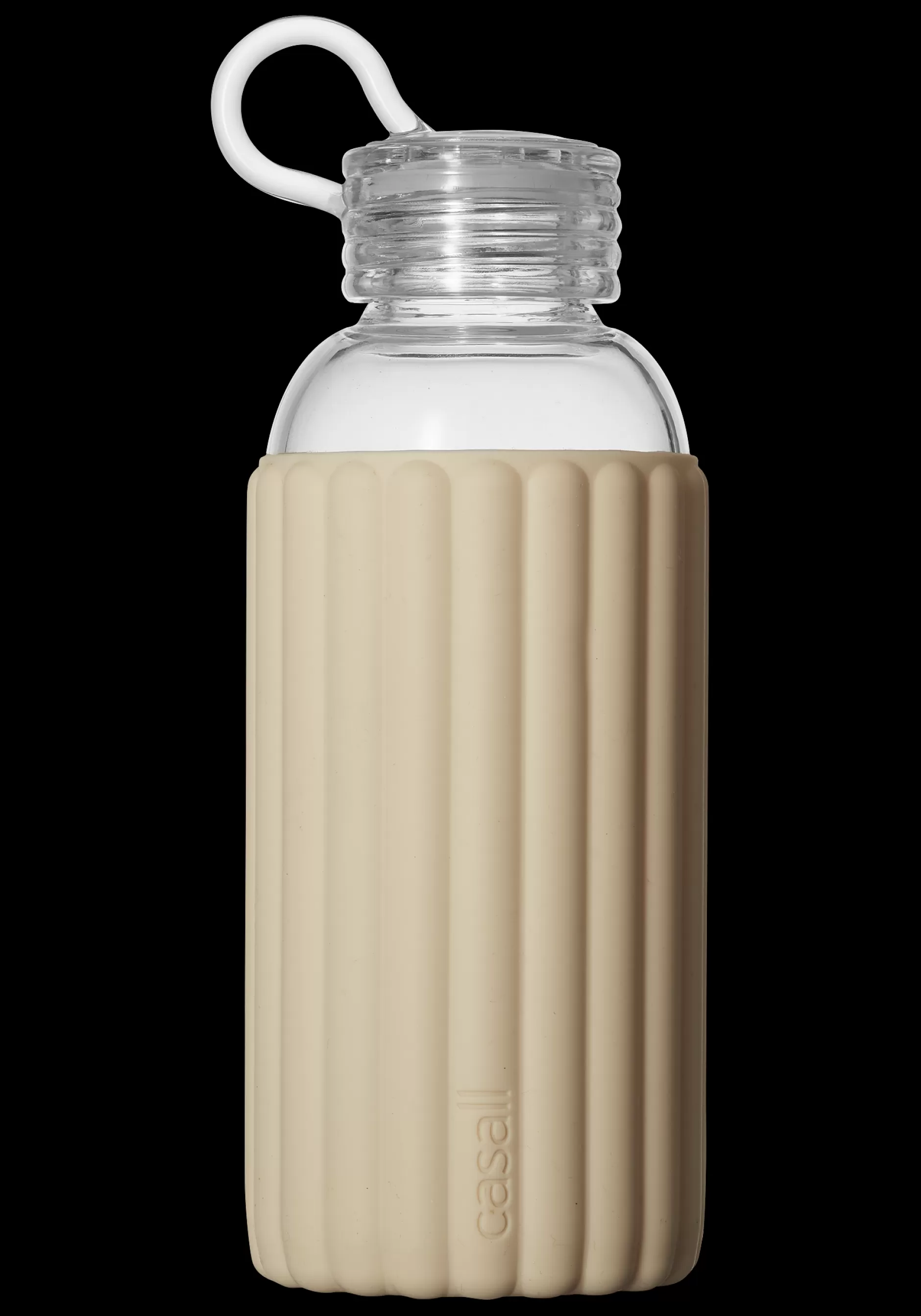 Clearance Casall Sthlm Glass Bottle 0,5l - Light Sand