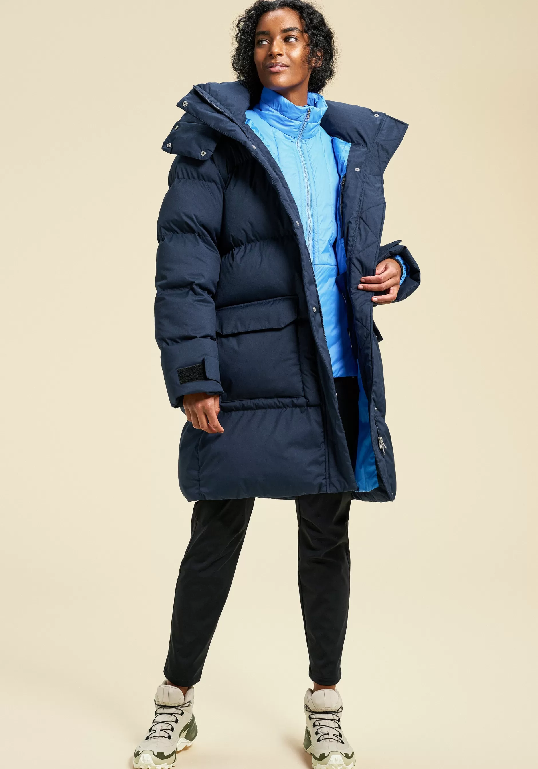 Cheap Casall Wear Forever Puffer Coat - Core Blue