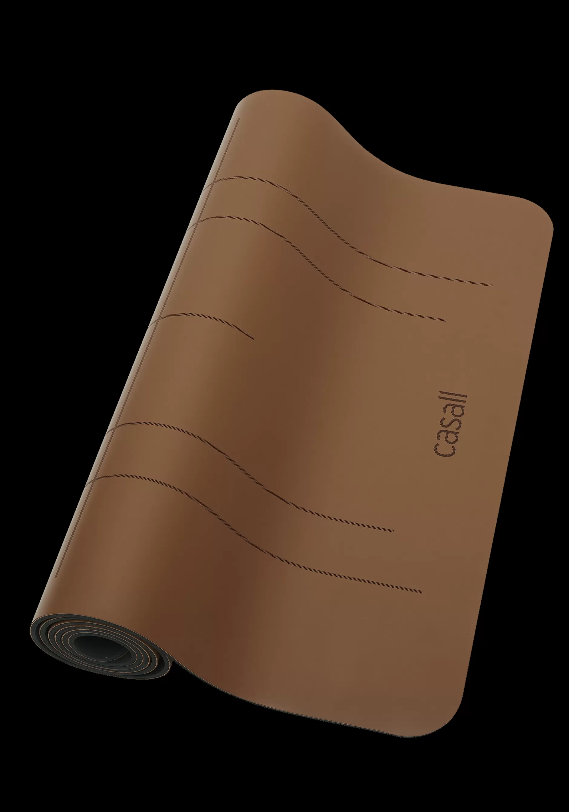 Shop Casall Yoga Mat Grip&Cushion III 5mm - Vintage brown