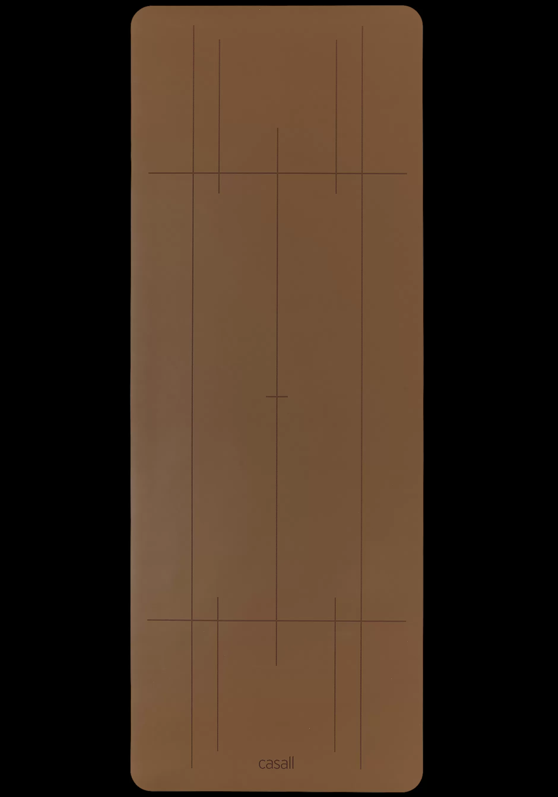 Shop Casall Yoga Mat Grip&Cushion III 5mm - Vintage brown