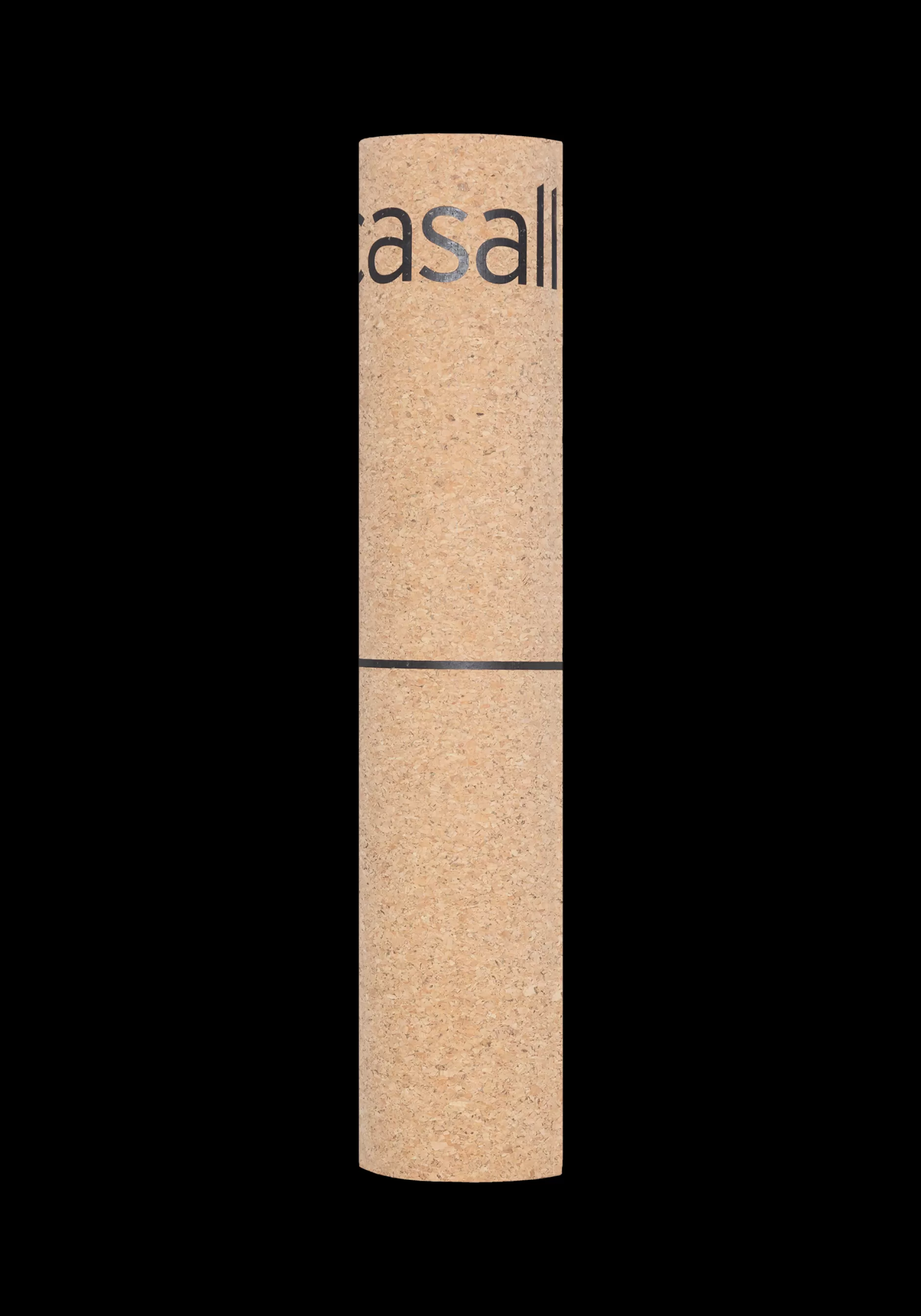 Discount Casall Yoga Mat Natural Cork 5mm - Natural cork/black